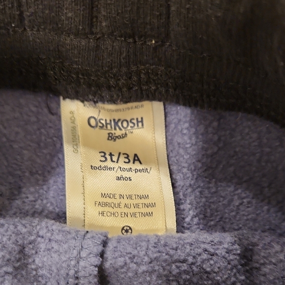 Carter's Sweatpants with Elastic Cuffs and Tapered Fit - Picture 2 of 4